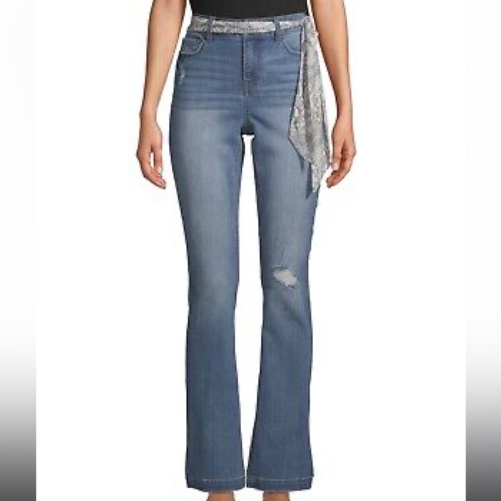 NWT Bootcut Jeans with Belt